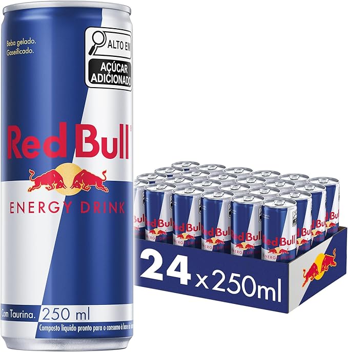 Pack de 24 Latas Red Bull Energético, Energy Drink, 250ml